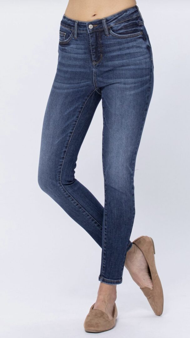 Judy Blue High-Waisted Tummy Control Skinny Jeans – Sagebrush