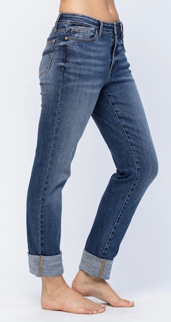 Judy Blue Boyfriend Tall Jeans 88541 - Montana Dress Co