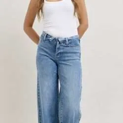 Judy Blue Fold Over Waistband Jean