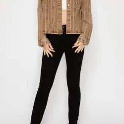 Brown Sparkly Jacket